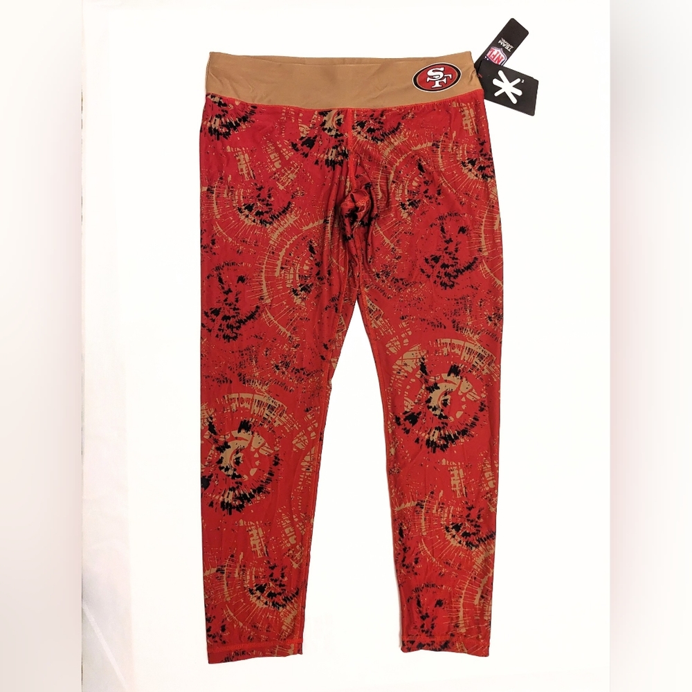 San Francisco 49ers leggings Sz XL Extra Large RARE